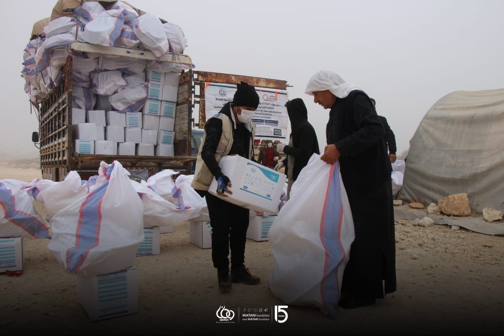 喫緊の食料ニーズにさらされた645世帯（約3,270人）への食料配布支援